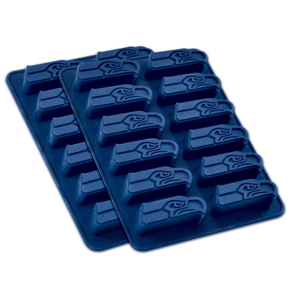 FanPans 2-Pack Team Ice Cube Trays - NFL Seattle Seahawks - Image 2