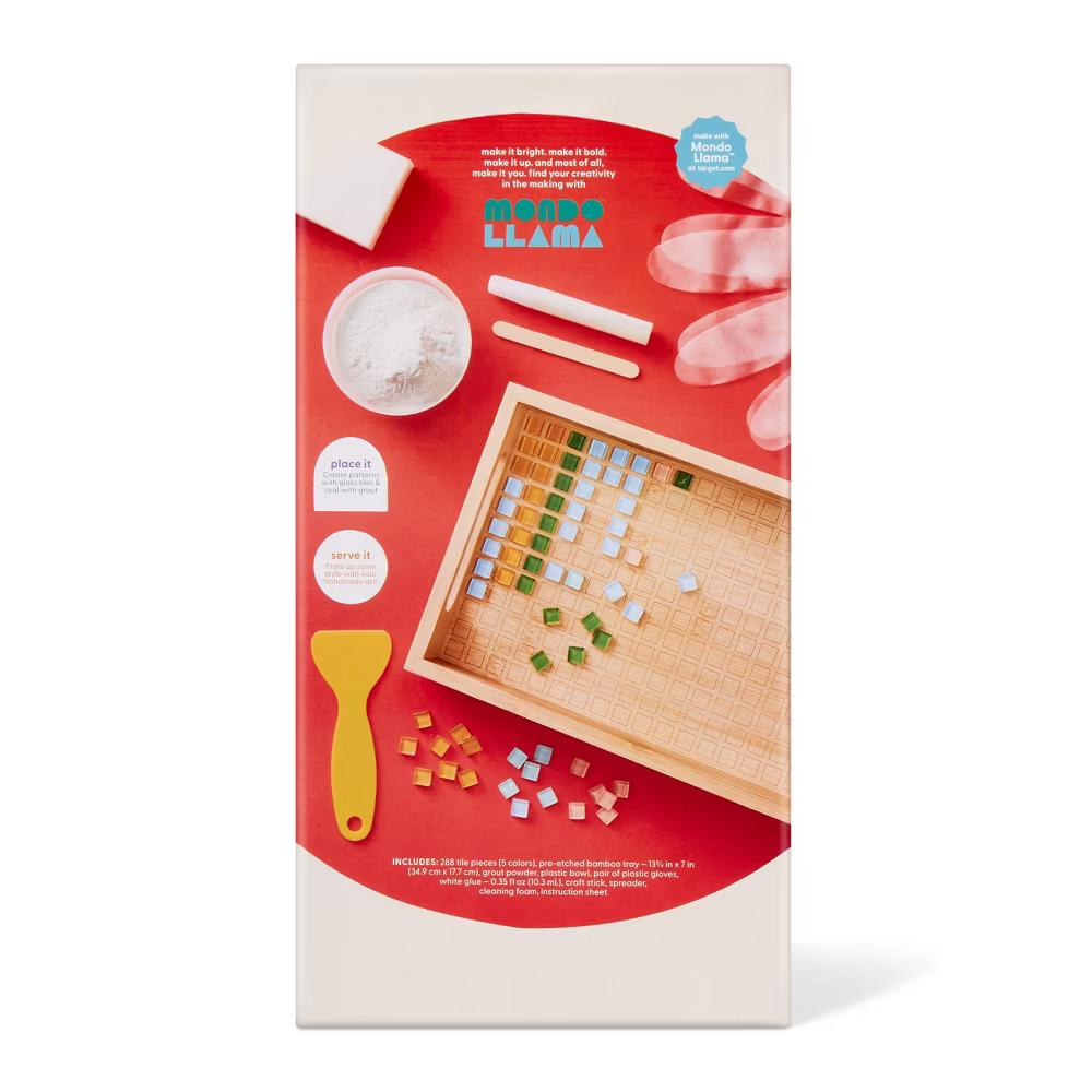 Mosaic Tray Craft Kit - Image 2