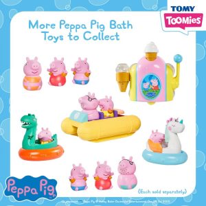 Toomies Peppa Bubble Ice Cream Maker Bath Toys - 5pc