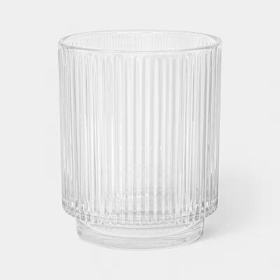 9 fl oz Cassin Plastic Straight Short Tumbler with Stripes