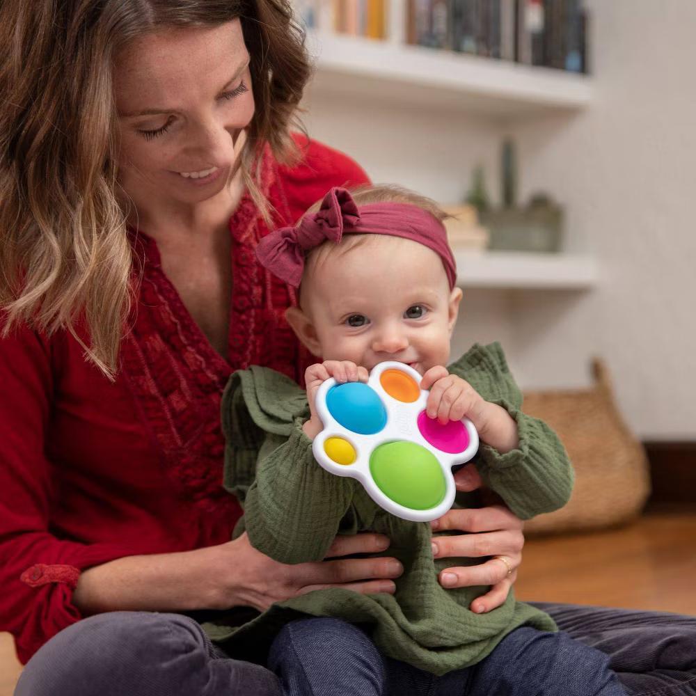 Dimpl Baby and Toddler Learning Toy: BPA-Free, Silicone Material, Sensory Development - Image 2