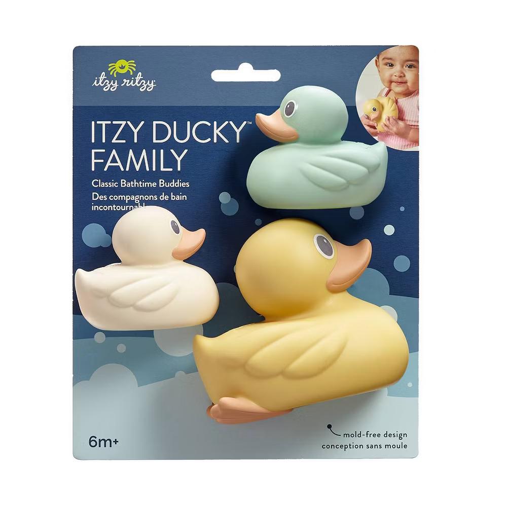 Ducky Family: Bath Toys, Educational Focus Animals, 3 Pieces - Image 8
