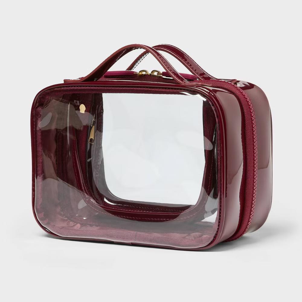 Double Sided Clear Makeup Bag - Image 3