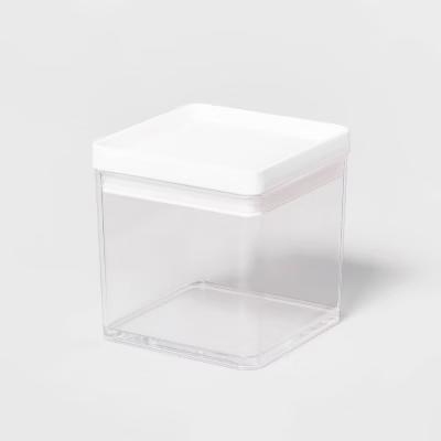 2.75c Short Square Plastic Food Storage Container - Image 3