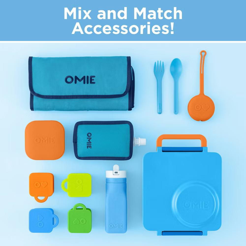 OMIEBox Insulated Bento Lunch Box with Leakproof Thermos Food Jar 3 Compartments - Image 21