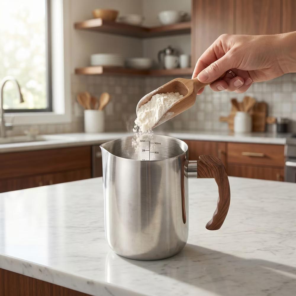 Measuring Cup, 1 Cup Stainless Steel Measuring Cup for Accurate Kitchen Work, Like Baking or Meal Prep - Image 6