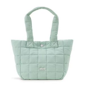 Puffer Lunch Tote Green