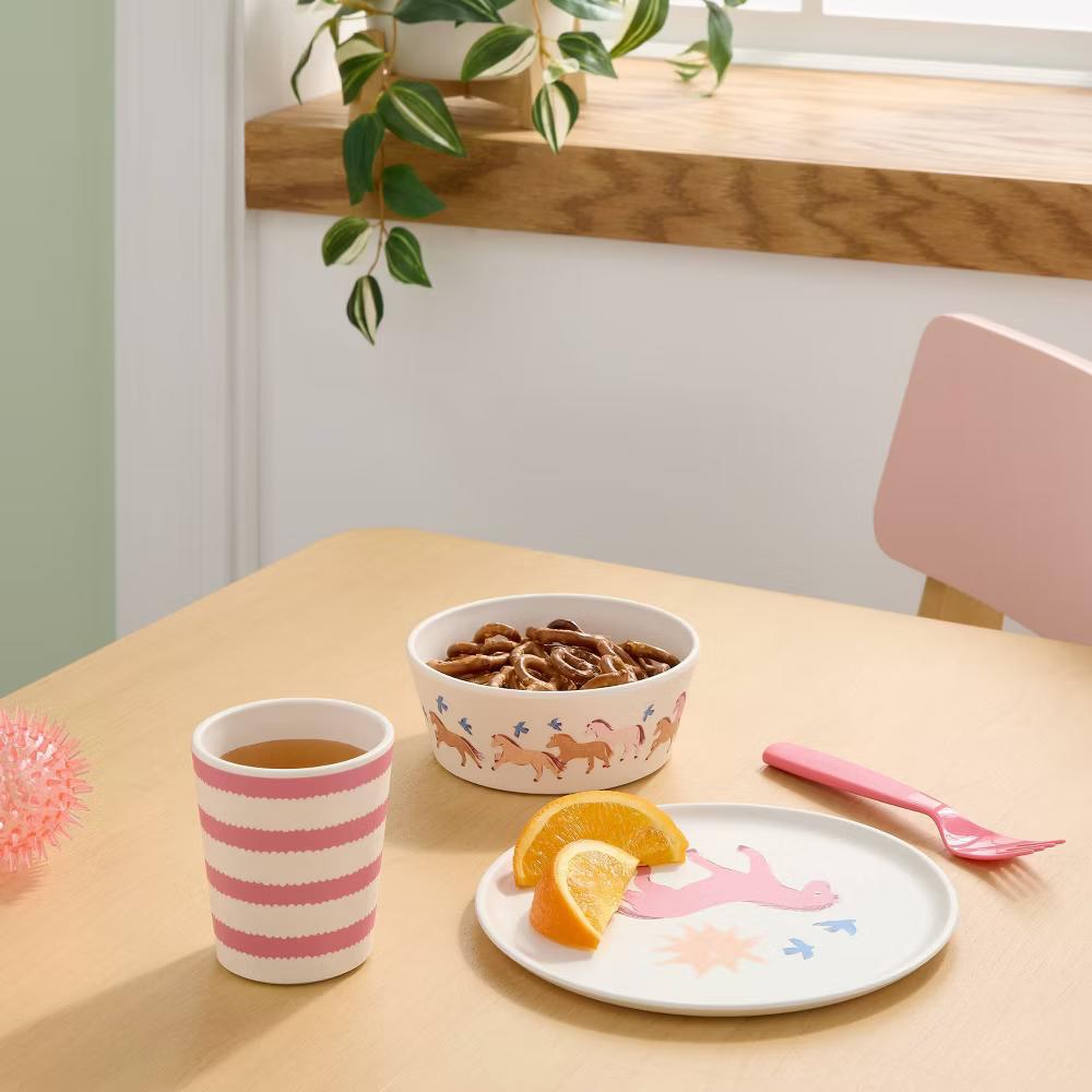 3pc Artificial Resin Dinnerware Set - Image 4