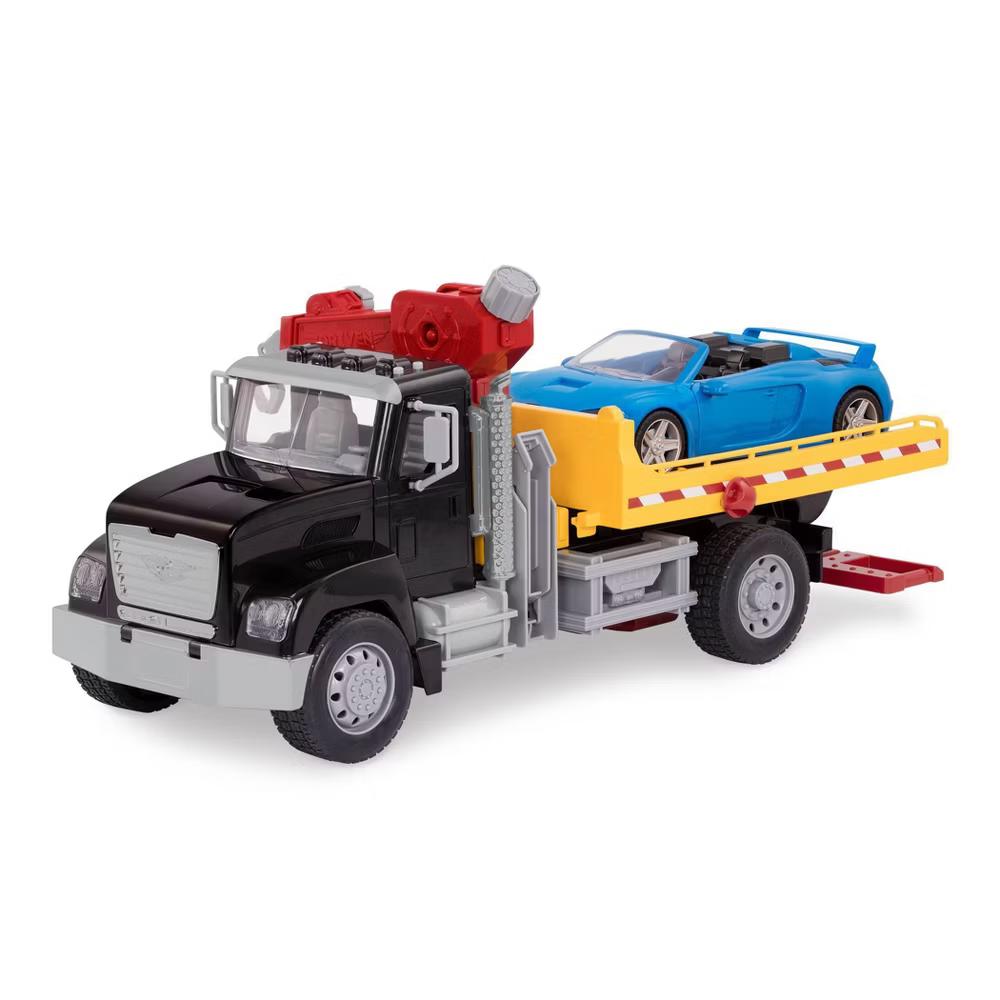 by Large Toy Tow Truck with Car and Crane Arm - Image 8