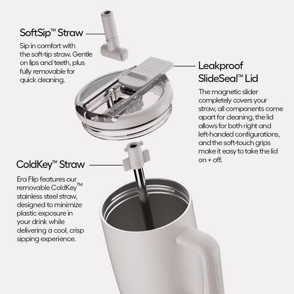 Era Flip 30 fl oz 100% Leak-Proof Straw Tumbler - Image 3