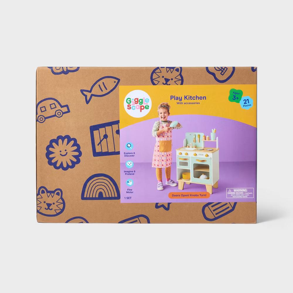 Play Kitchen 21 Pieces - Image 4