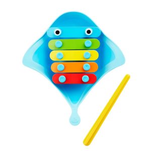 Bath Beats Musical Bath Toy Xylophone Bath Drum and Shakers Gift Set