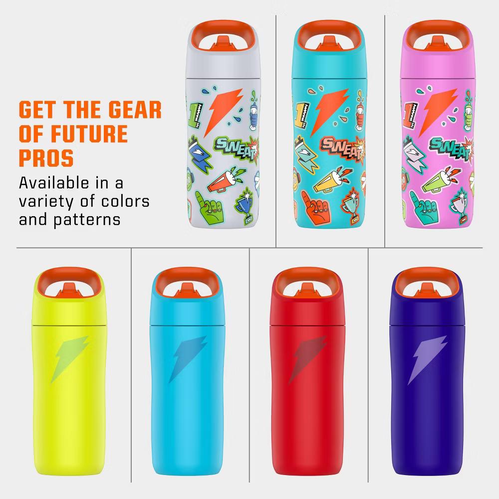 Gatorade 12oz Stainless Steel Water Bottle - Image 2