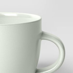 16oz Stoneware Avesta Mug Light Green