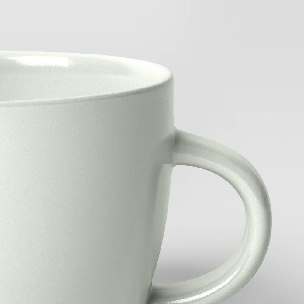 16oz Stoneware Avesta Mug Light Green
