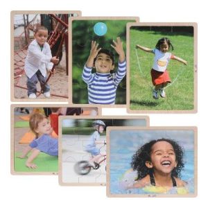 MOJO Education Kids in Motion Puzzle Set - Set of 6