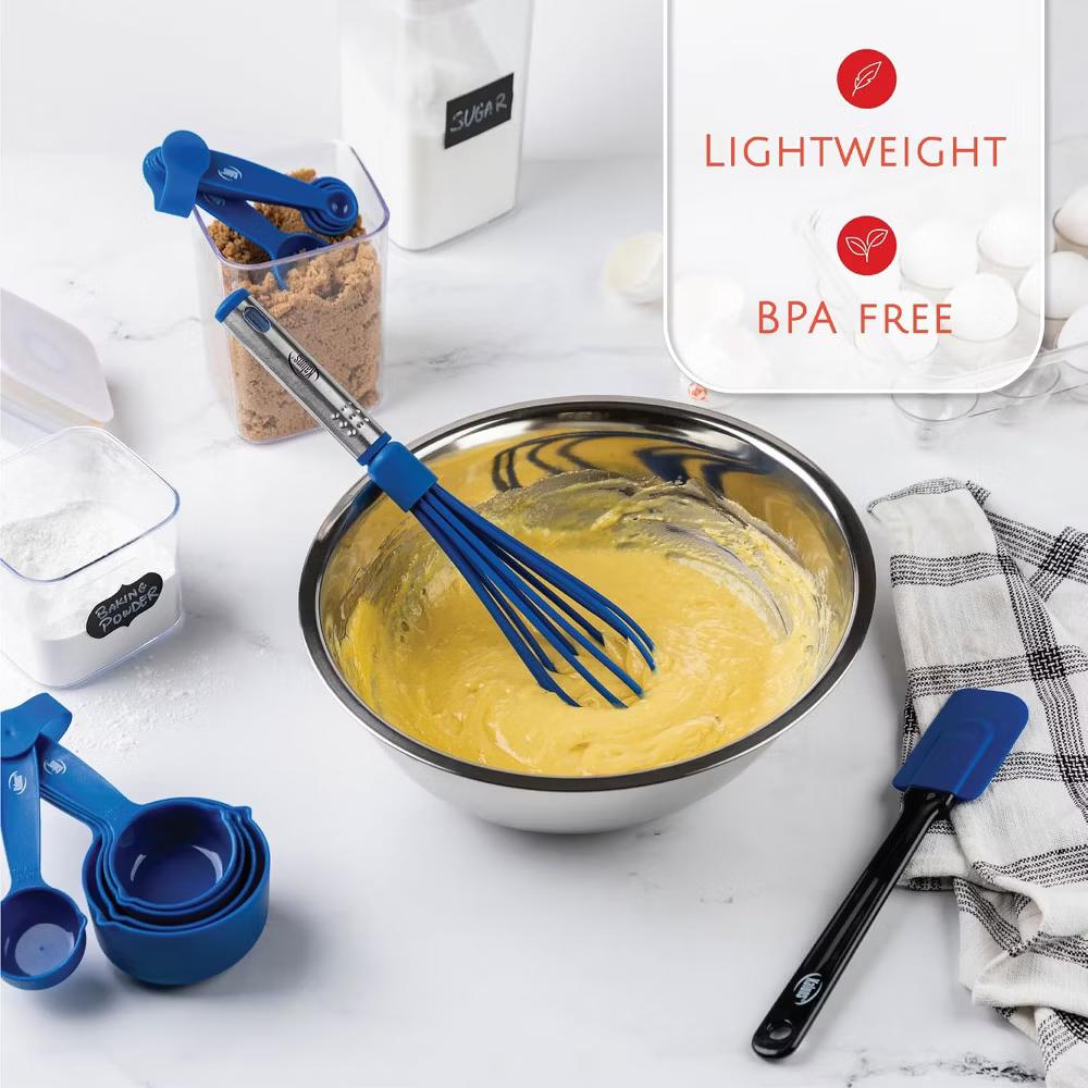 Kitchen Utensils Set, Nylon and Stainless Steel Cooking Utensils, Dishwasher Safe and Heat Resistant Kitchen Tools - Image 17