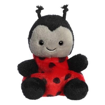 Mini Lil Spots Ladybug Palm Pals Adorable Stuffed Animal Red 4.5"