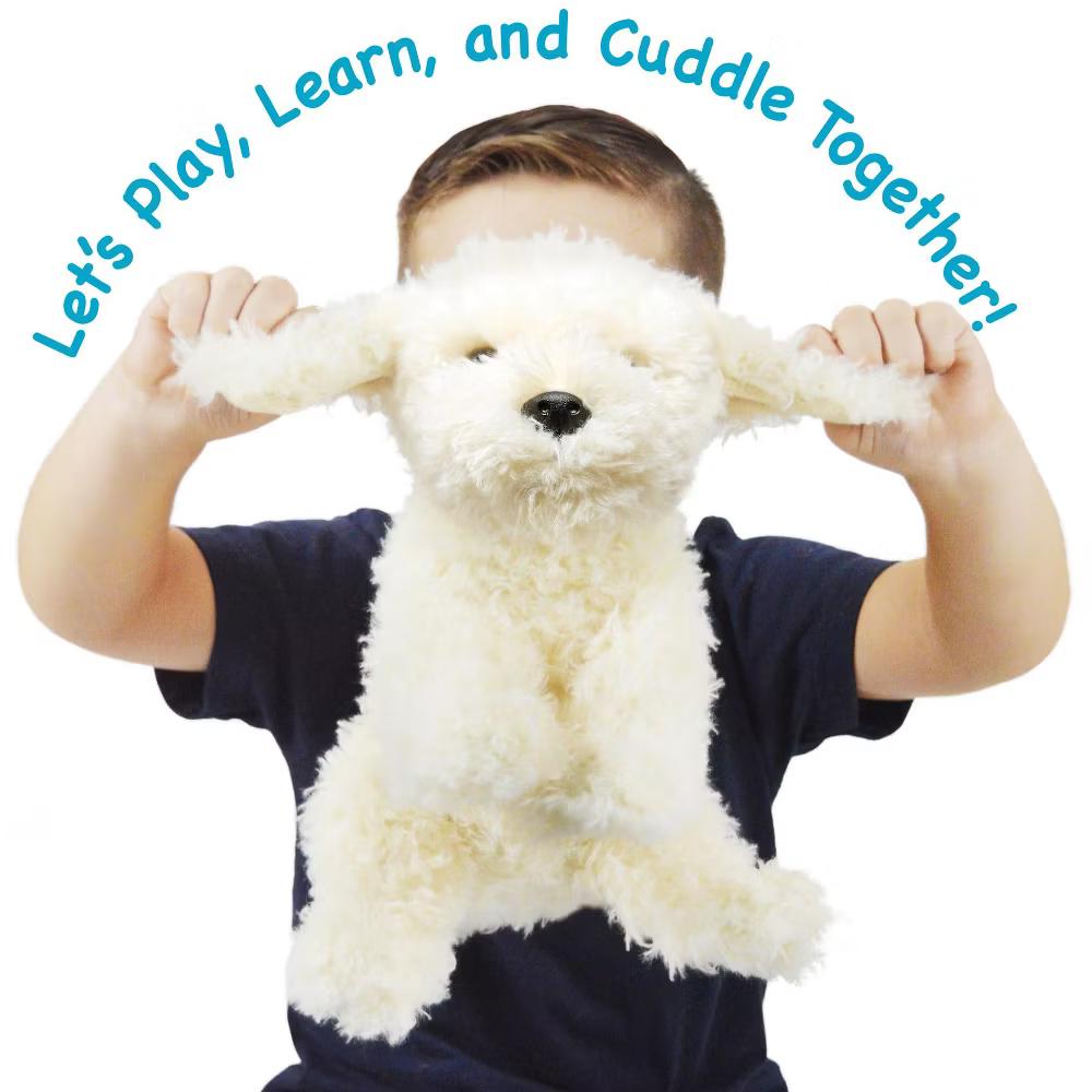 Luka The Labradoodle - 12 Inch Stuffed Animal Plush - Image 2
