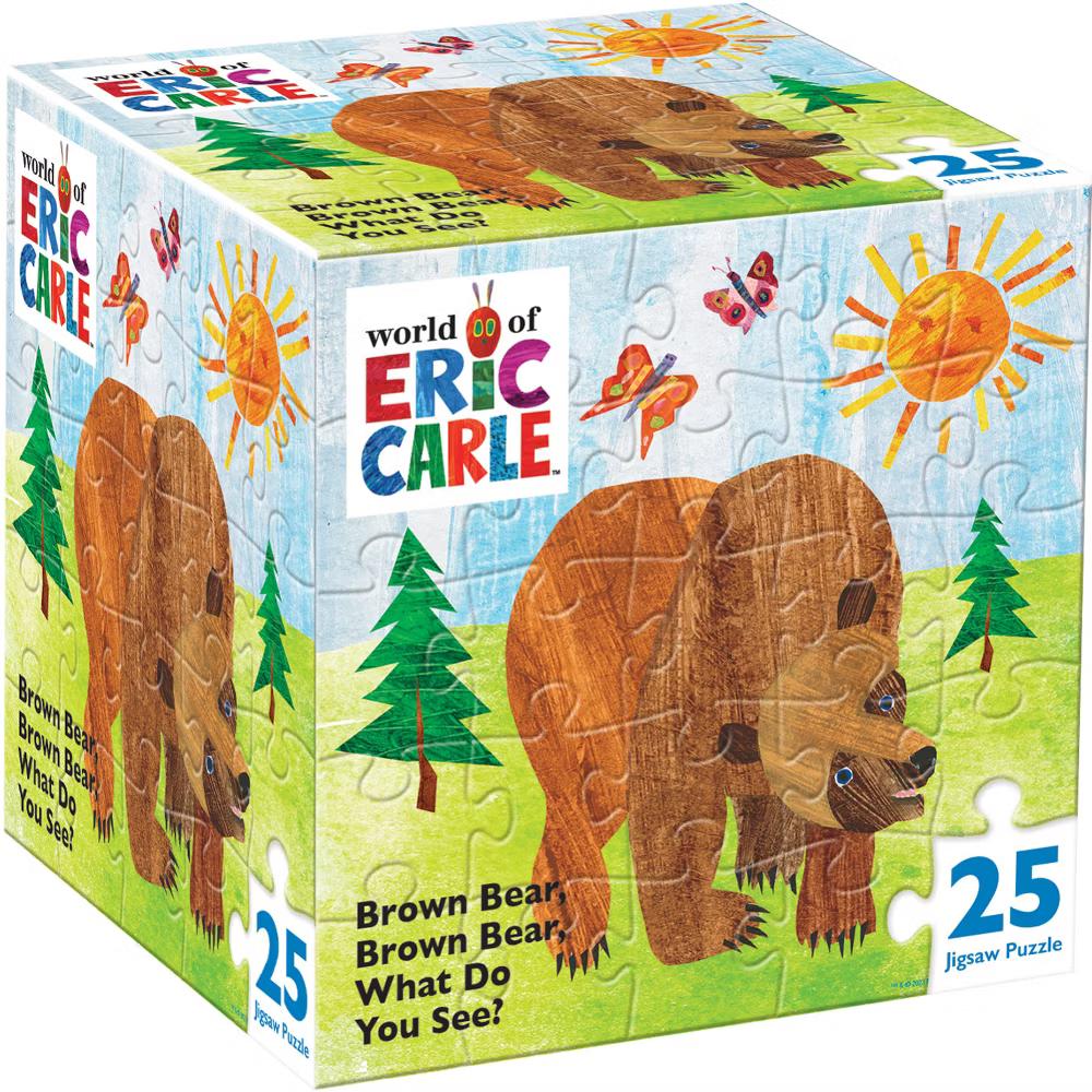 World of Eric Carle - Brown Bear 25 Piece Jigsaw Puzzle - Image 2
