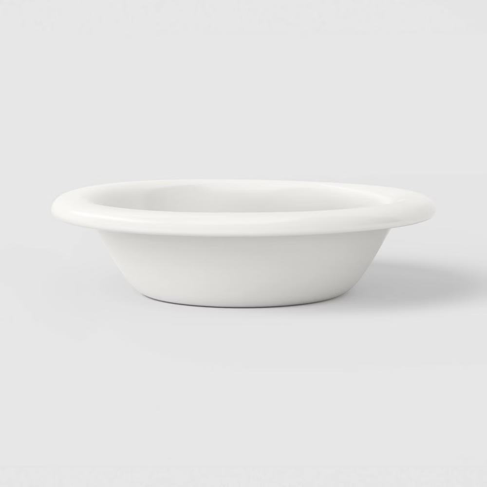 245ml Stoneware Round Rim Snack Bowl