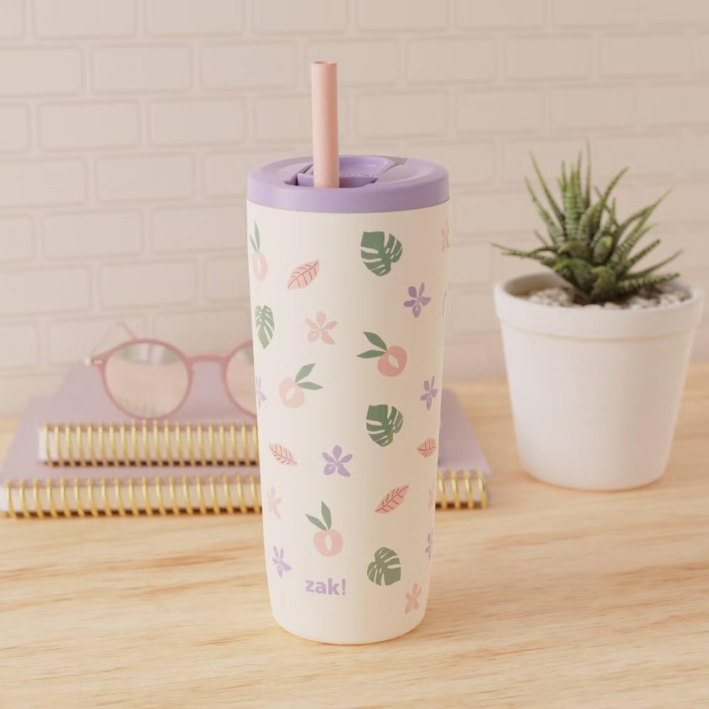20 fl oz Stainless Steel Straw Tumbler - Image 7
