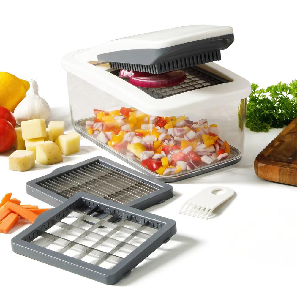 Aero 5 in 1 Vegetable Chopper and Dicer, Food Chopper with Container