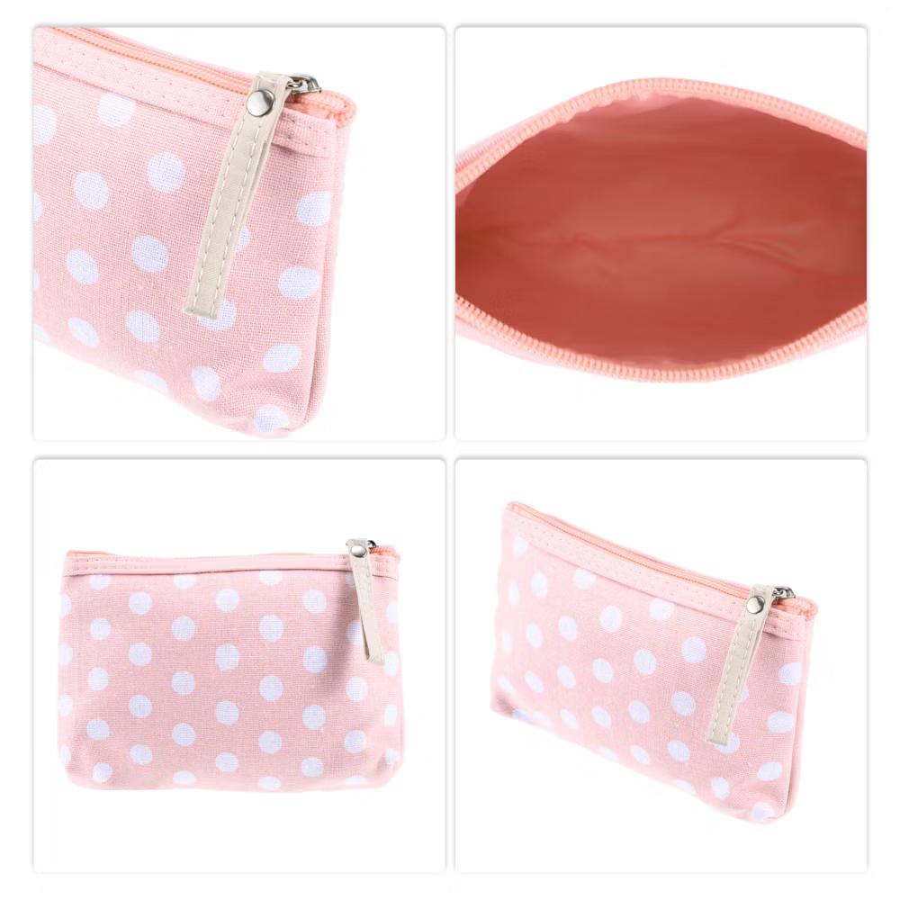 Women's Durable Dots Cosmetic Bag 1 Pc - Image 12
