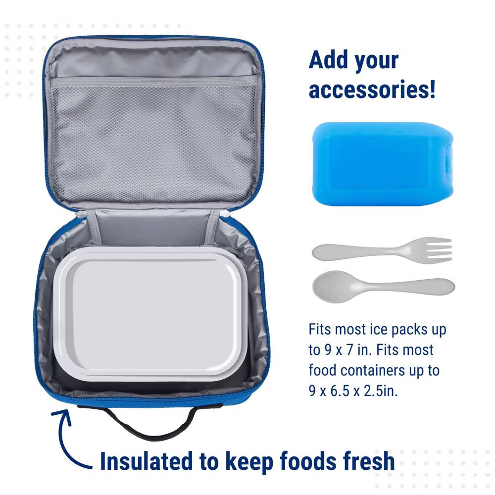 Wildkin MLB Major League Baseball Insulated Lunch Box – Durable and Reusable for School & Travel - Image 40