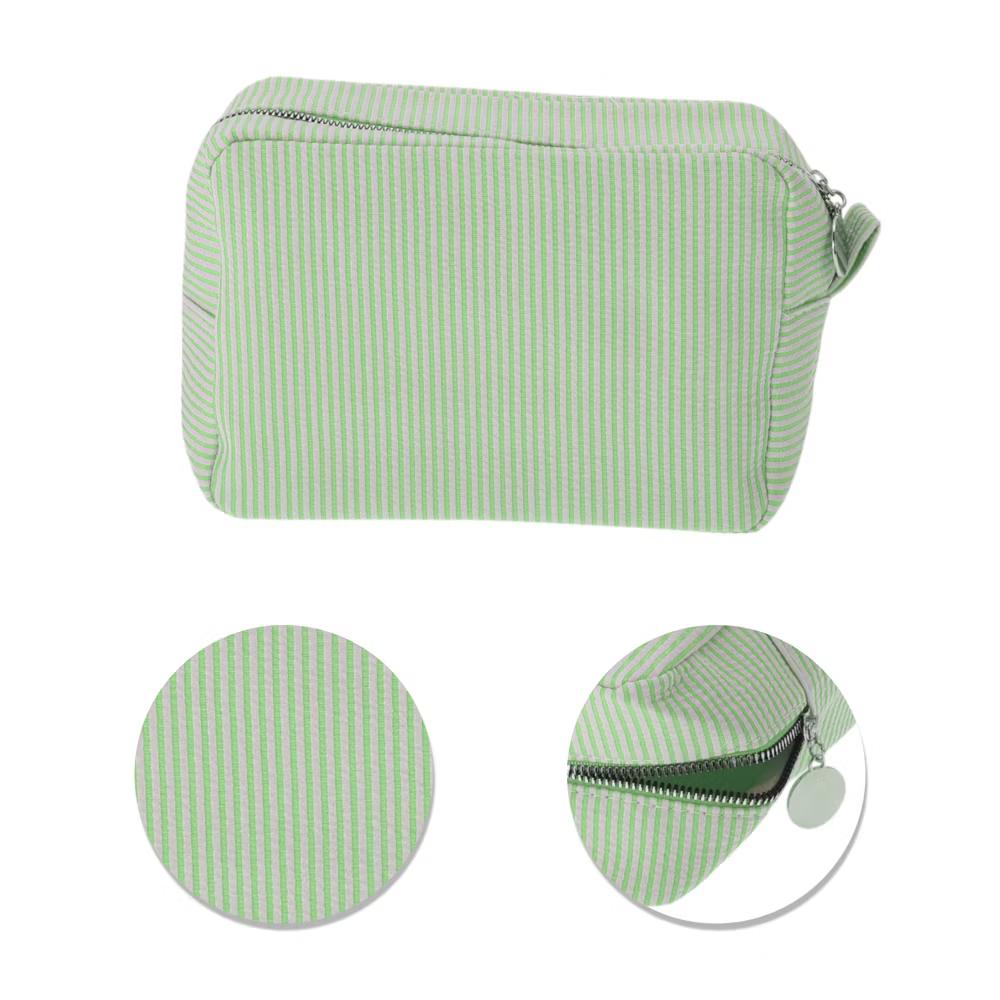 Large Striped Pattern Makeup Bag 1Pc - Image 20