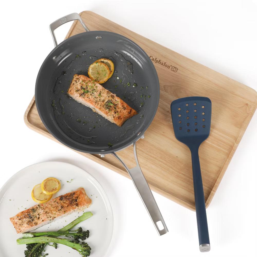 Edge 6 Piece Stainless Steel Kitchen Tool & Gadget Set- Navy Blue - Image 10