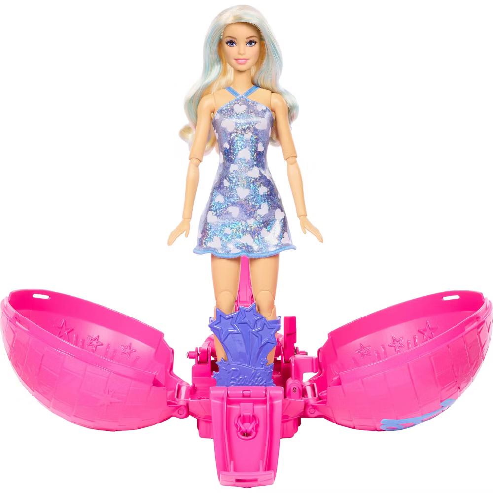Team Roll and Reveal Pop Star Doll and Accessories with Blonde Fashion Doll 8 Surprises s and Disco Ball Encasement - Image 3