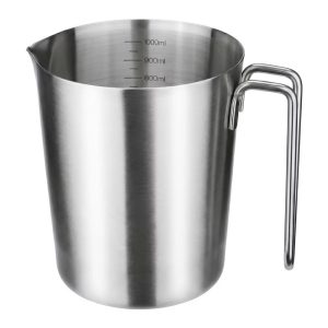 Measuring Cup, Liquid Stainless Steel Measuring Cup for Kitchen Use, Ideal for Measuring Ingredients Precisely