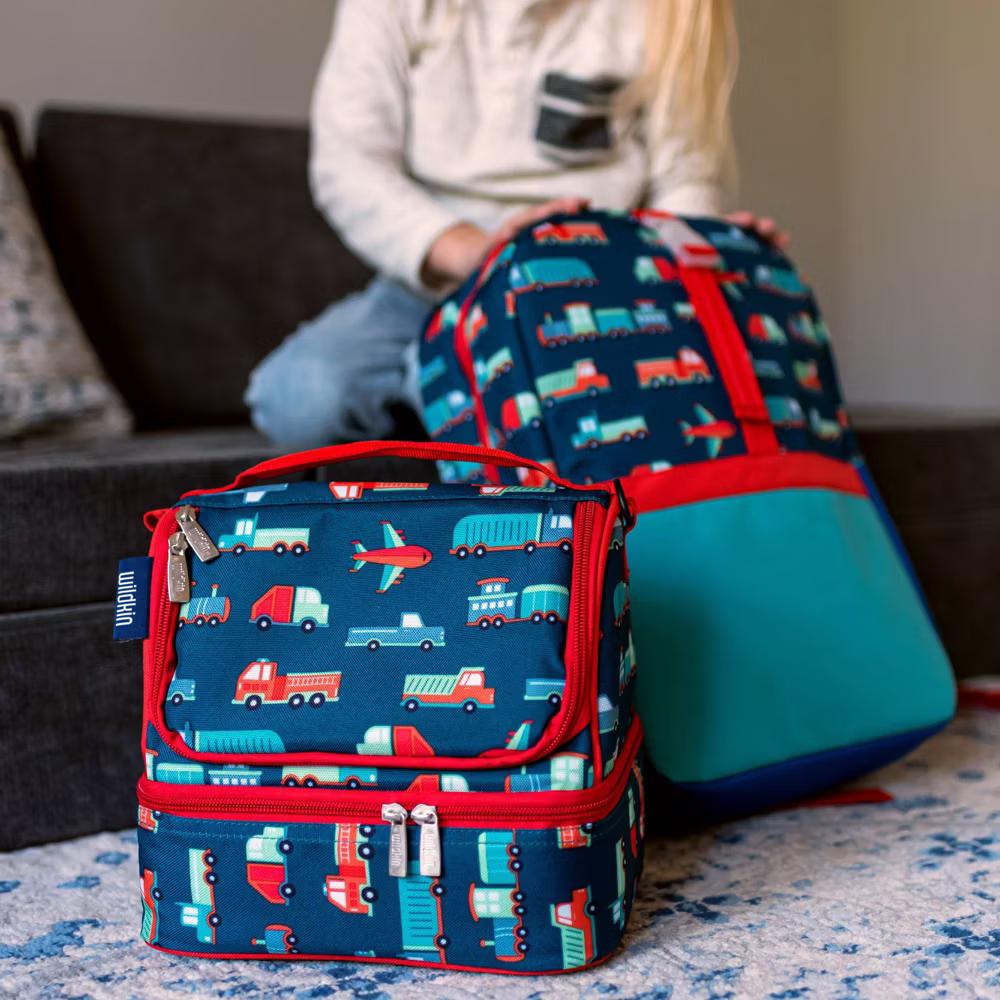 Wildkin Two Compartment Insulated Lunch Bag for Kids – School & Travel Ready - Image 77