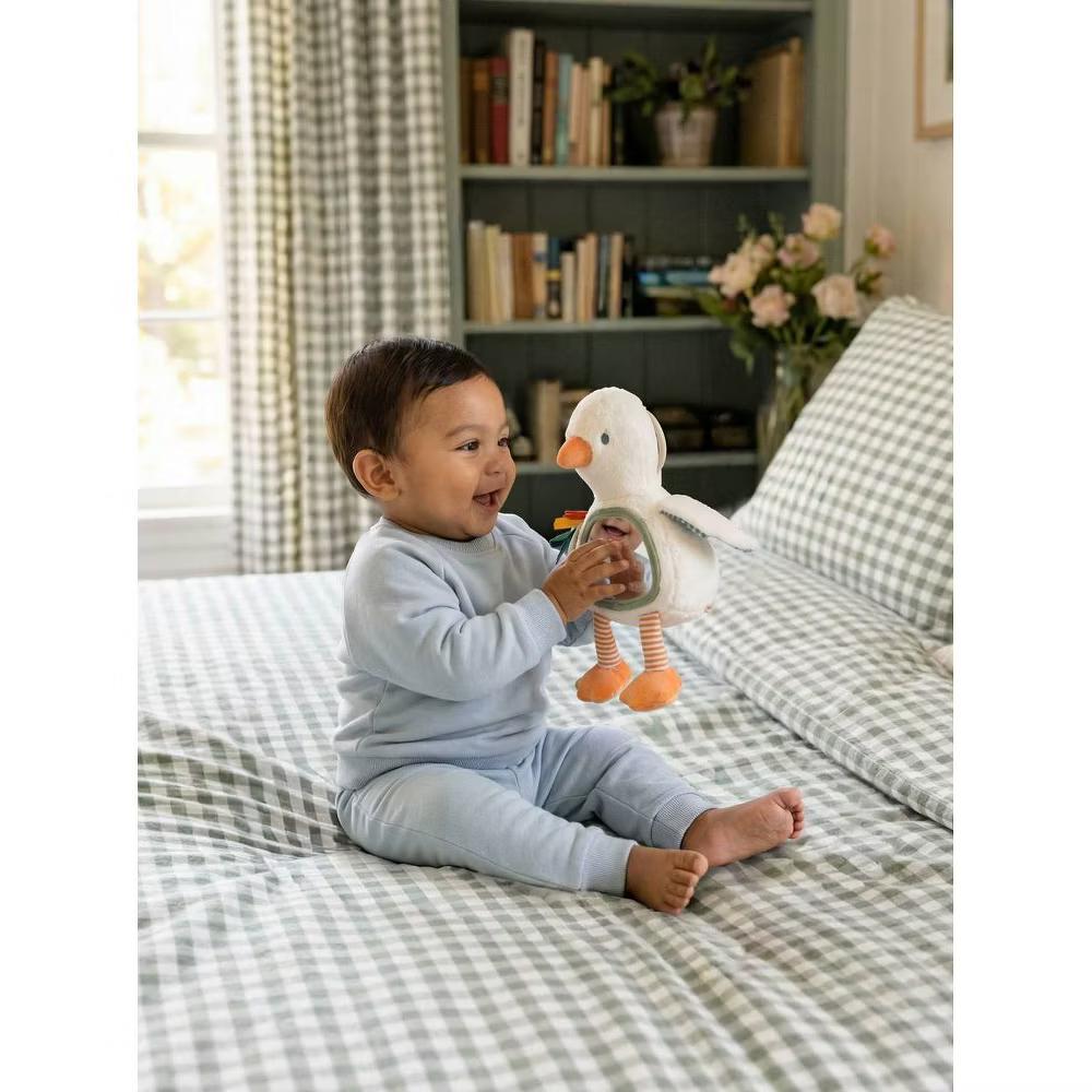 Bitzy Sensory Tummy Time Mirror Toy - Image 3