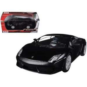 Lamborghini Gallardo LP-560-4 Matt Black 1/24 Diecast Car Model