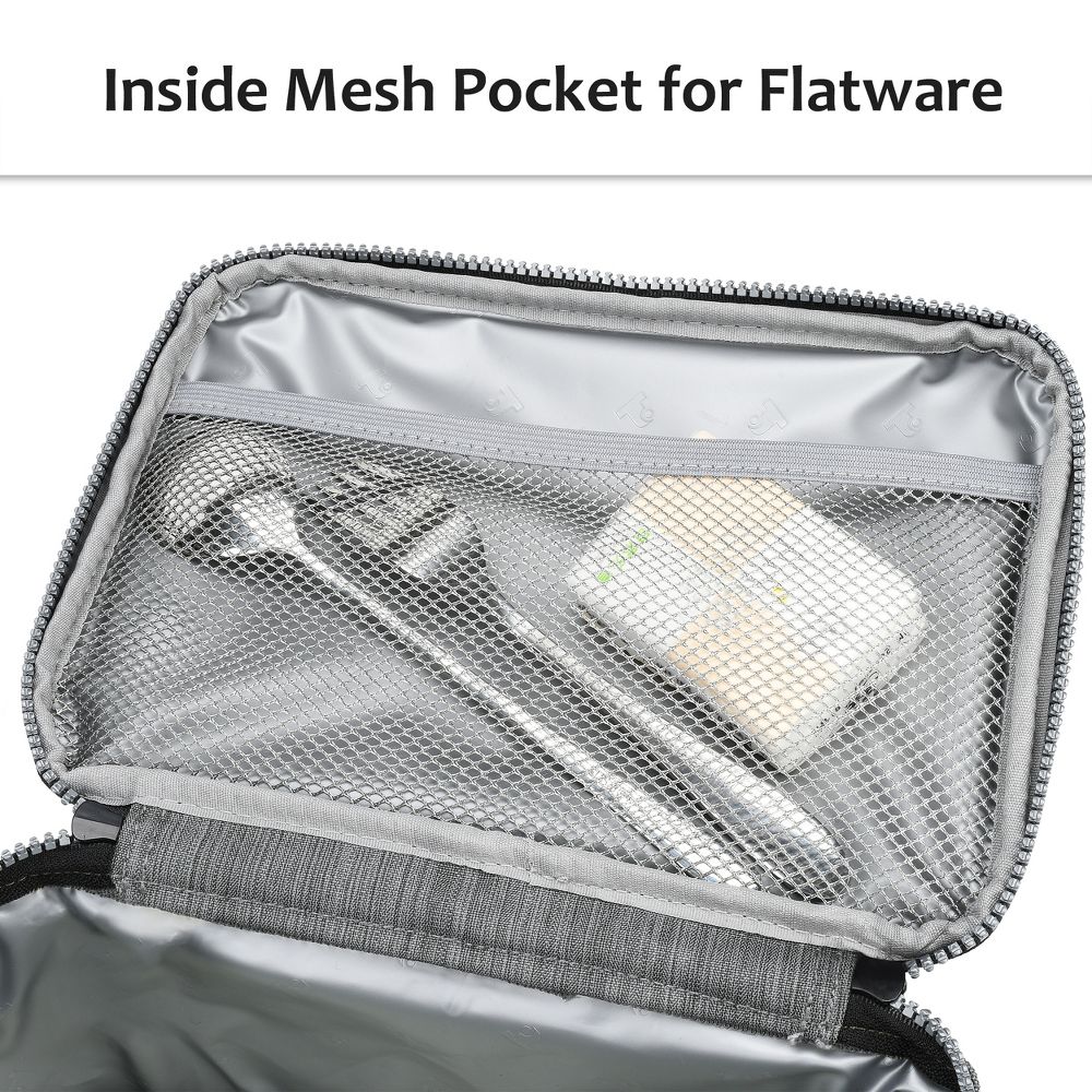 Small Insulated Lunch Bag for Men Women Kid, 7.8L Leakproof Thermal Reusable Lunch Cooler Tote Bag, Adult Insulated Lunch Box - Image 18
