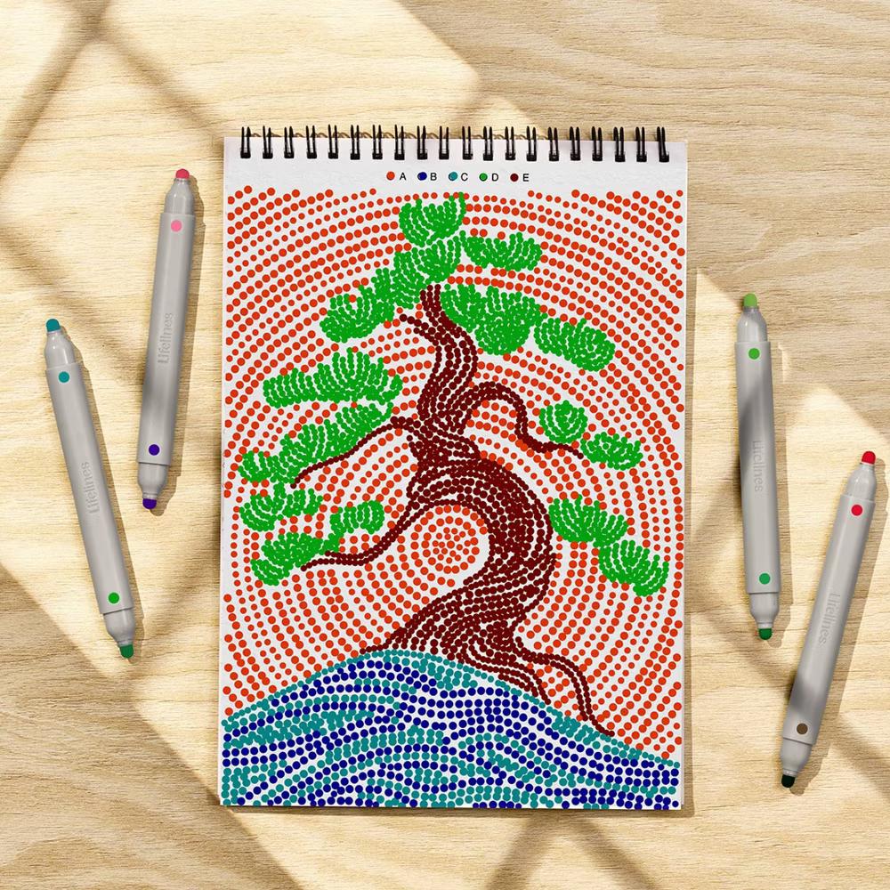 Lifelines FlowArt: Dot-Letter, Landscapes - Image 9