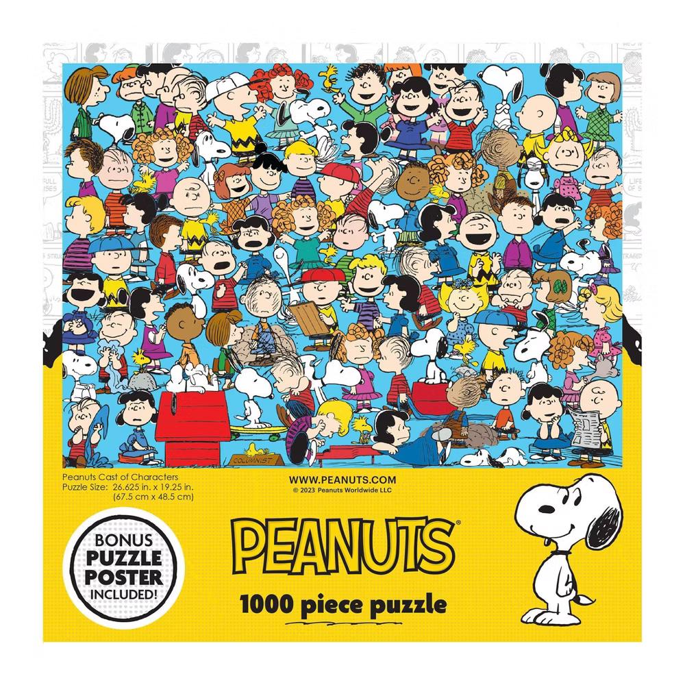 Peanuts Cast of Characters Jigsaw Puzzle - 1000pc - Image 3