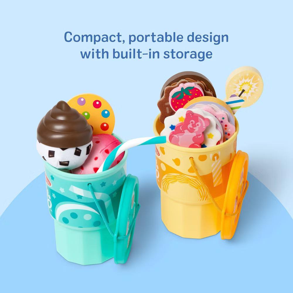 Play to Go 2-Pack: Cake and Cookies And Ice Cream, Play Food Travel Toys - Image 7