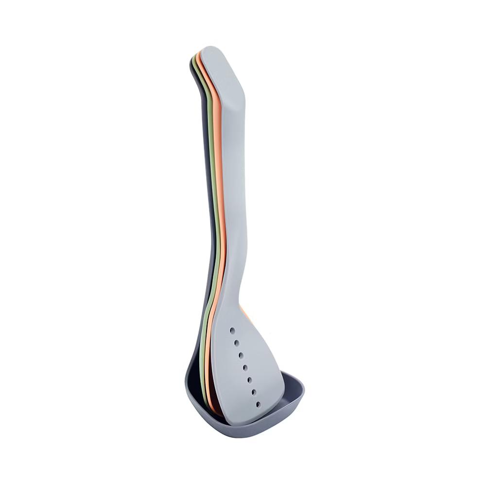 The Lakeside Collection Magnetic Kitchen Utensil Set - Ladle, Spoon, Spatula - Image 4
