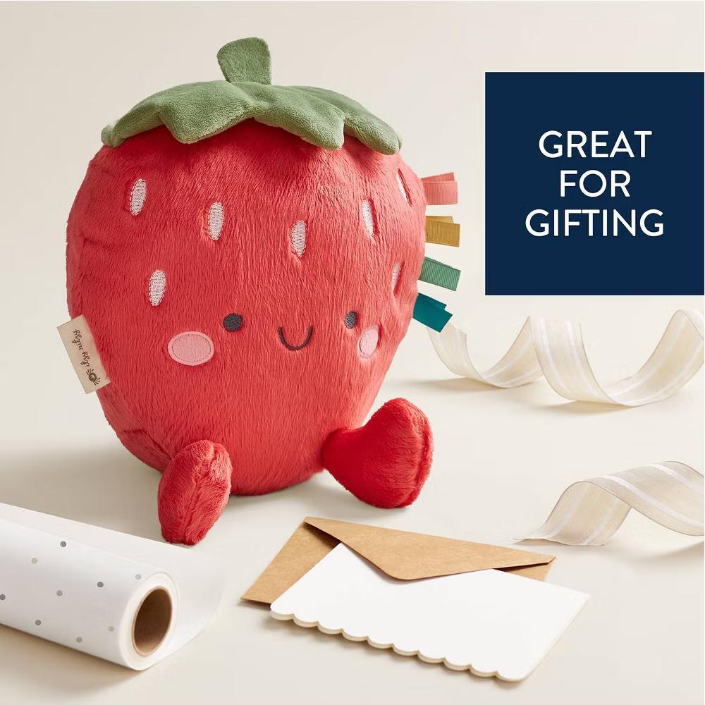 Sweetie Snuggles Plush Stuffed Animal - Strawberry: Non-Animal, 9.25 Inch Height, 0.33 lb Weight