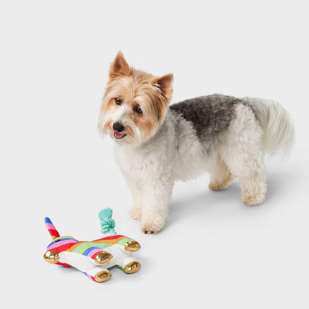 Pinata Dog Plush Toy - Chew, Fetch, 7 Inches, 0.187 Pounds - Image 3