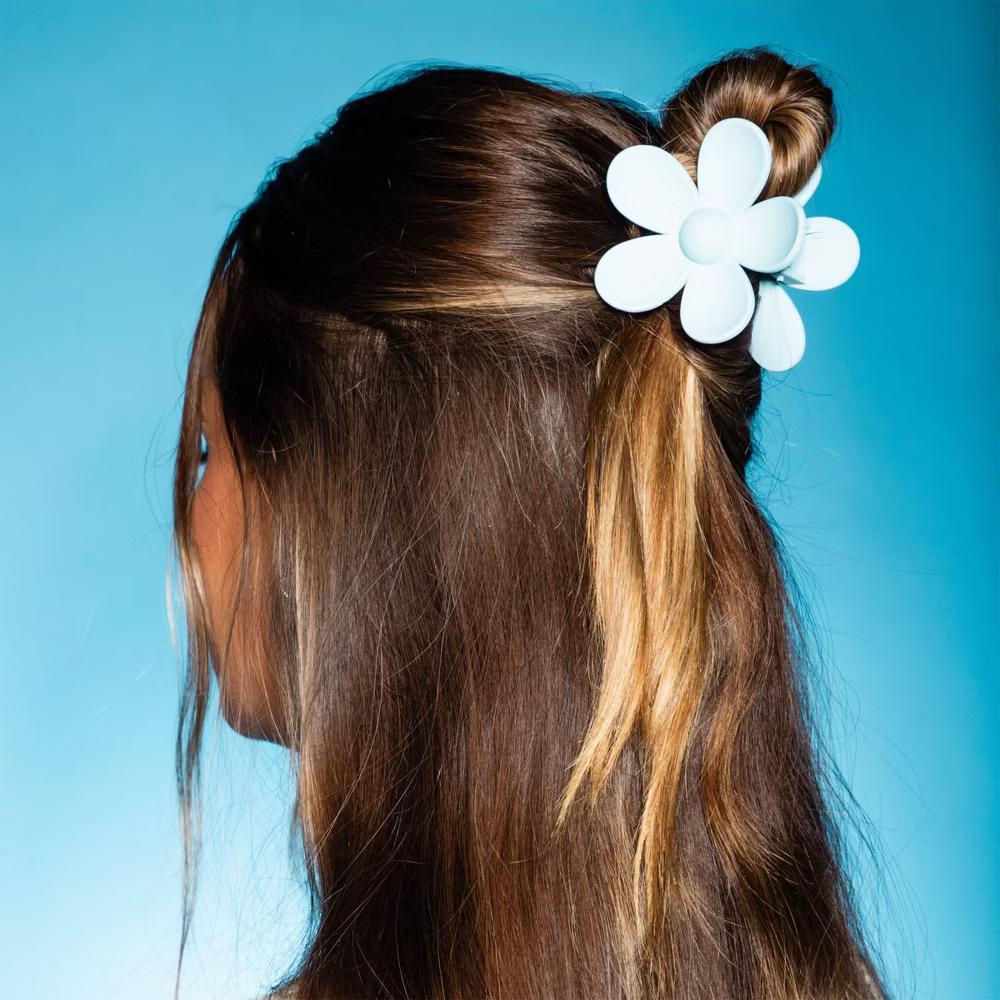 Medium Hair Flower Claw Clips - 2pc - Image 7