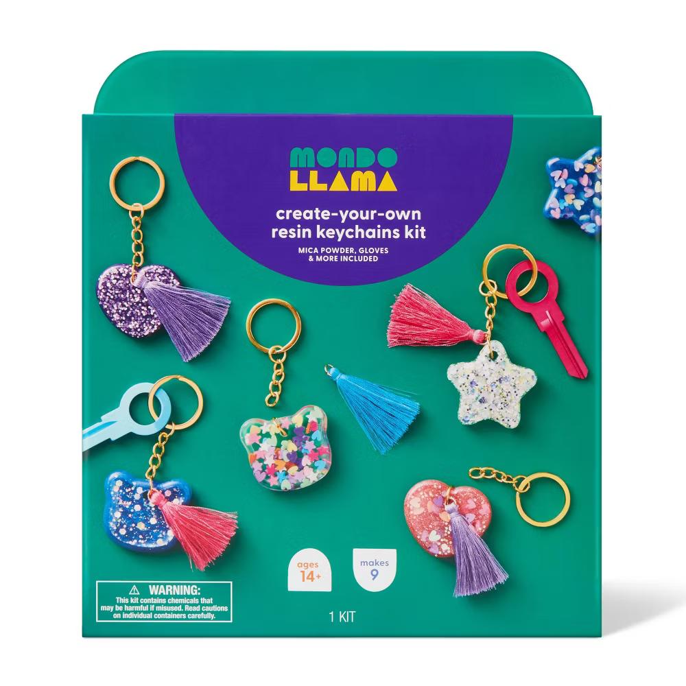 9ct Resin Key Chain or Bag Charm Craft Kit - Image 3