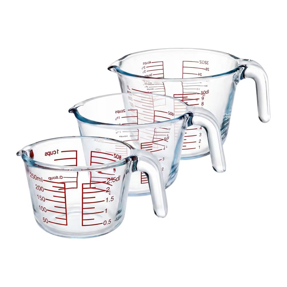 Measuring Cup, 1 Cup Glass Measuring Cup Liquid Measuring Cups, Measure Cups for Kitchen Baking - Image 13