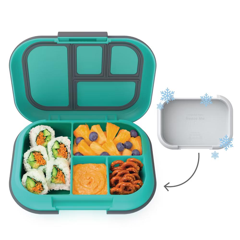 Kids' Chill Lunch Box, Bento-Style Solution, 4 Compartments & Removable Ice Pack - Image 57