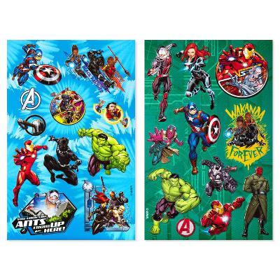 Avengers Sticker Book for Kids, Hulk, Thor, Iron Man, and Black Panther 136ct, 8 Sheets - Image 5