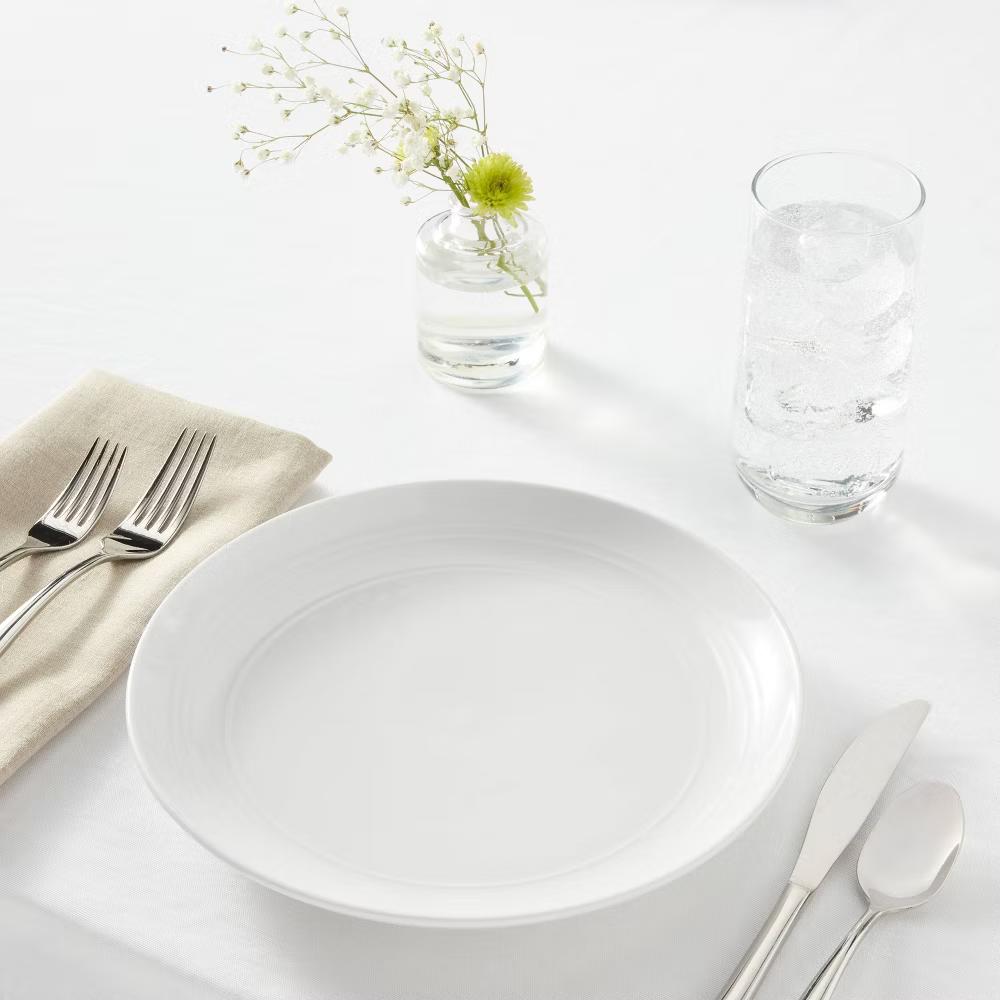 10" Stoneware Westfield Dinner Plates - Image 11