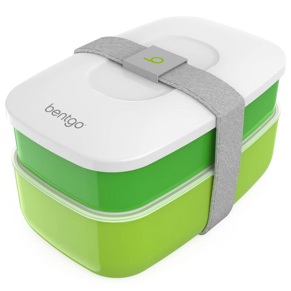 Classic All-in-One Stackable Lunch Box Container with Built in Flatware - Image 20